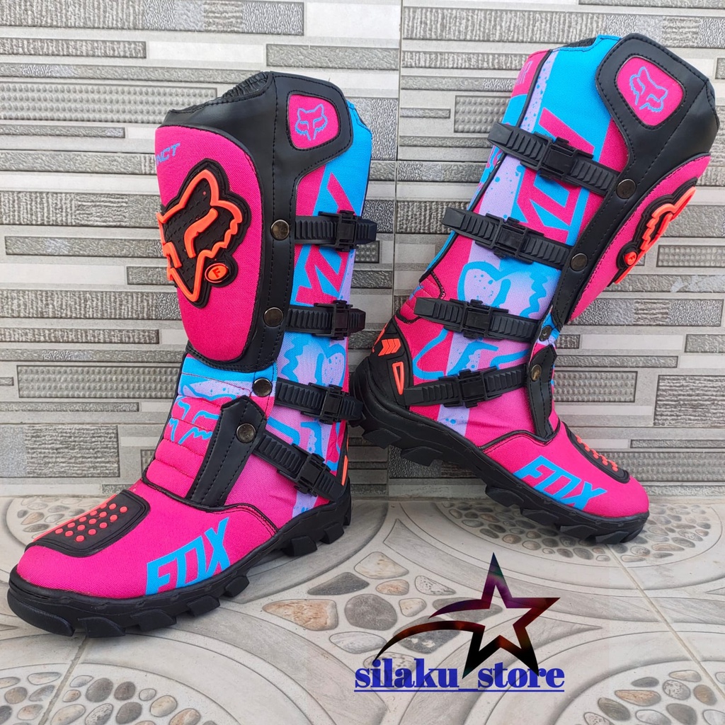 รองเท้าเทรล MOTOCROSS RACING ADVENTURE TRAIL BOOTS