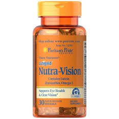 Puritan's Pride Lutigold™ Nutra-Vision with Lutein, Zeaxanthin & Omega-3 / 30 Softgels