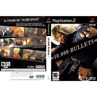 แผ่นเกมส์ PS2  10.000 Bullets   คุณภาพ ส่งไว (DVD)