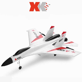 เครื่องบินบังคับวิทยุ XK A100 SU-27 J-11 FIGTER -สีขาว ออกแบบเหมือนเครื่องบิน SU-27 ของจริง! บินง่าย ยืดหยุ่นสูง ทนทาน.