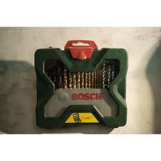 ชุด ดอกไขควง+ดอกสว่าน BOSCH รุ่น X-line 40 ชิ้น รหัส 2607019600 รับประกันของแท้จากศูนย์