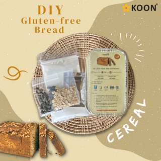 DIY GLUTEN-FREE BREAD ชุดแป้งทำขนมปัง กลูเตนฟรี พรีมิกซ์ ตรา KOON