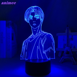 Initial D Takumi Fujiwara โคมไฟกลางคืน Led อะคริลิค 3d สําหรับตกแต่งห้องนอนเด็ก ของขวัญวันเกิด