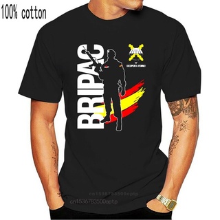เสื้อยืดคอกลม ผ้าฝ้าย 100% พิมพ์ลาย bripac clp mod.1 สําหรับผู้ชาย