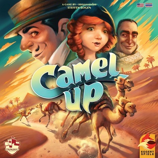 Camel Up | คาเมล อัพ (Second Edition) [Thai/English Version] [BoardGame]