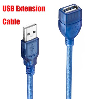 สายต่อ/สายพ่วง USB 2.0 Extension Cable Male to Female (M/F) Dual Shielding (ฟอยล์ + ถัก) 1.4 เมตร