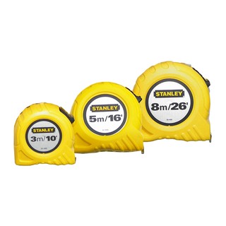 STANLEY® ตลับเมตร รุ่น Global (3, 5, 8 เมตร)