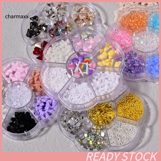 CX Resin Nail Jewelry 3D Nail Art Decorations All-matched for Nail Design