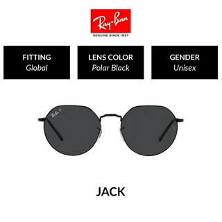 RAY-BAN JACK - RB3565 002/48 -  Sunglasses