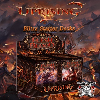 Uprising Blitz Starter Deck - Flesh and Blood TCG เด็คเริ่มต้น พร้อมเล่น แบบ Blitz เล่นง่าย การ์ดเกมส์ ใหม่มาแรง