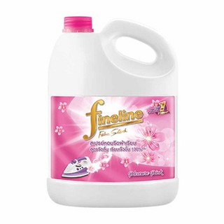 น้ำยารีดผ้าเรียบ ไฟน์ไลน์ สีชมพู ขนาด 3000ml FINELINE PINK 3L