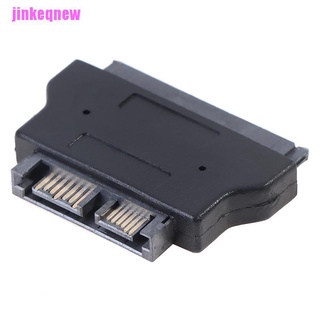 Jin อะแดปเตอร์ SATA 22Pin เป็น 13Pin Slimline SATA 7+15 Serial ตัวเมีย เป็น 7+6 ตัวผู้