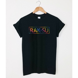 เสื้อยืดสีขาวRak-su เสื้อยืดลําลอง แขนสั้น พิมพ์ลาย The X Factor winners สําหรับผู้ชาย 2022S-4XL