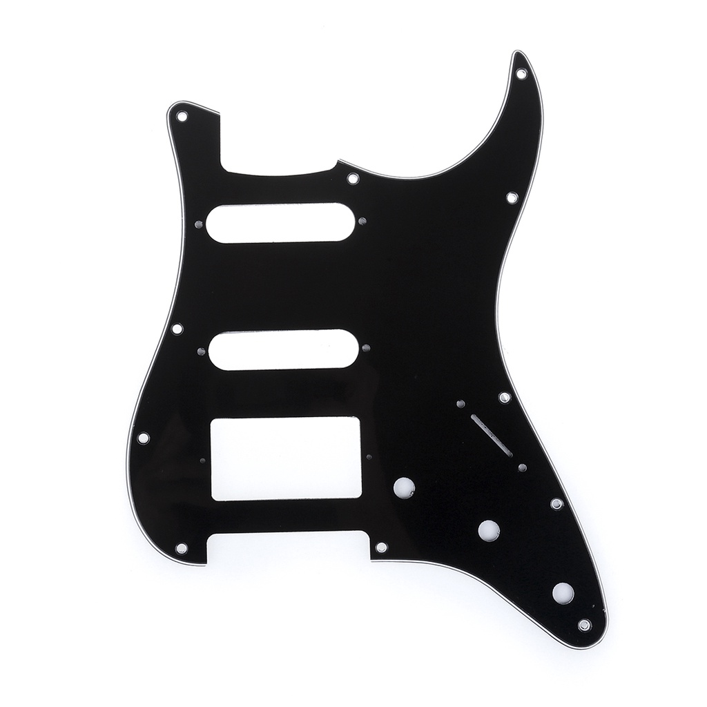Musiclily Pro 11 หลุมสไตล์โมเดิร์น Strat HSS Pickguard สําหรับกีตาร์ Stratocaster อเมริกัน