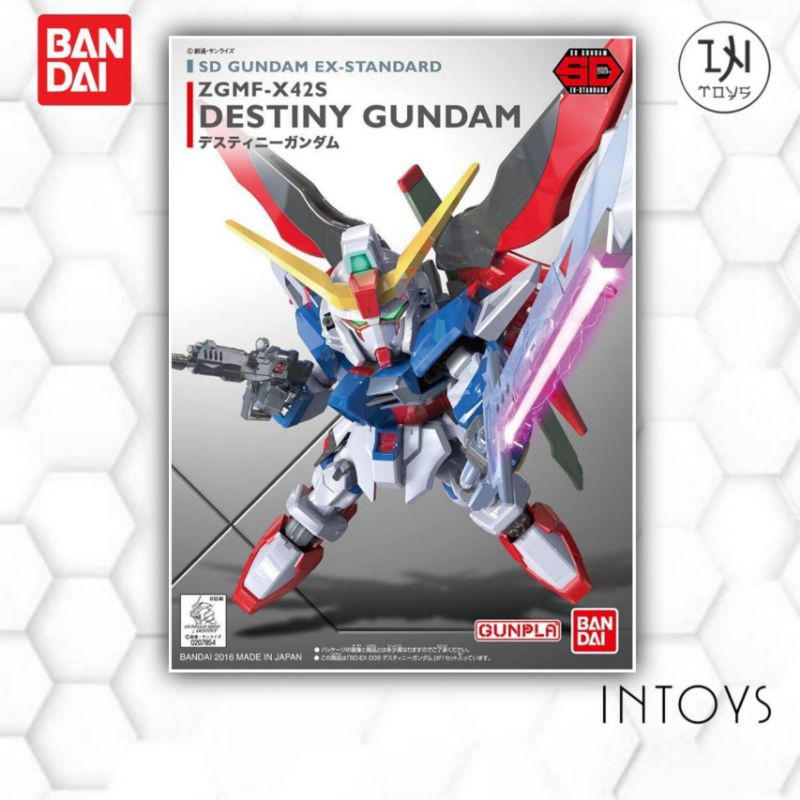 BANDAI - (SD Ex-Standard​) SDEX DESTINY GUNDAM (Gunpla / Gundam Plastic​ Kits) @ INTOYS​ KORAT