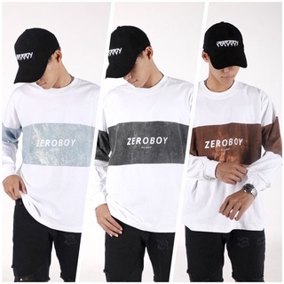 เสื้อสเวอตเตอร์ แขนยาว ZEROBOY SWEATER  “TIE DYE”