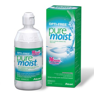 Opti-free Pure Moist ออพติ-ฟรี เพียวมอยซ์ น้ำยาแช่ล้าง ฆ่าเชื้อ และแช่เก็บเลนส์