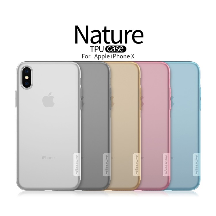Nature TPU case เคสมือถือ Apple iPhone X