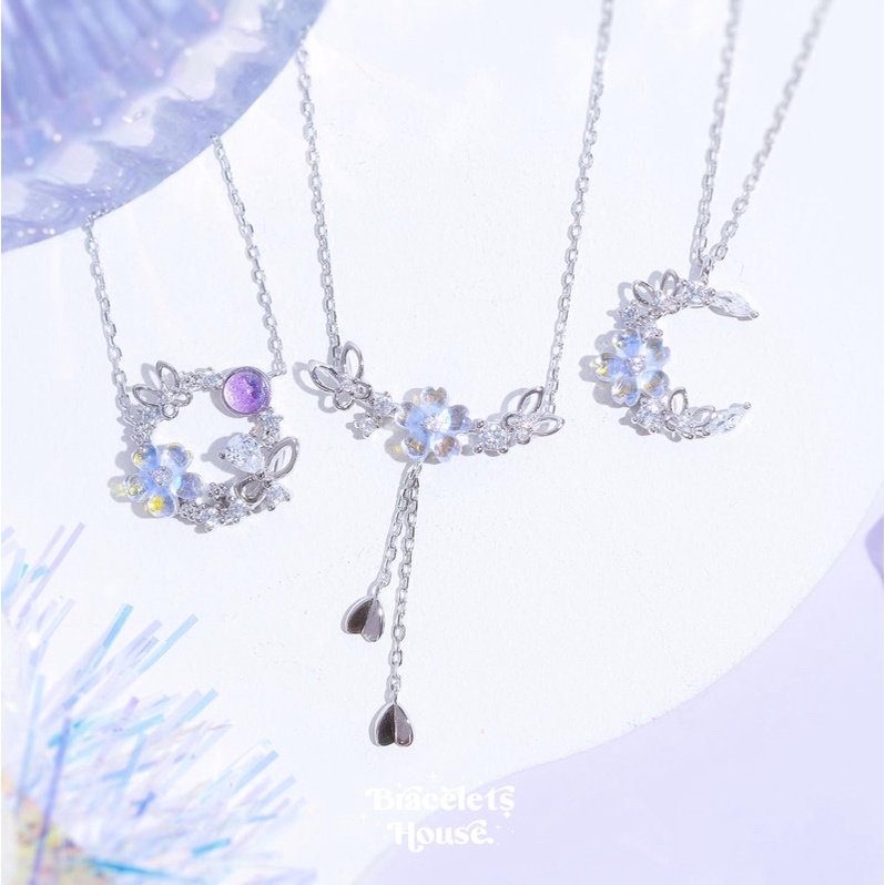 Braceletshouse   สร้อยคอเงิน Blossom  ส่งฟรี EMS !