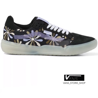 VANS DIVINE EVDNT ULTIMATEWAFFLE FLORAL BLACK SNEAKERS สินค้ามีประกันแท้