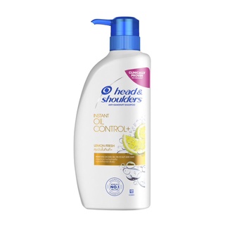 HEAD &amp; SHOULDERS เฮดแอนด์โชว์เดอร์ แชมพูขจัดรังแค สูตรออยล์ คอนโทรล ขวดปั๊ม ขนาด 370 มล.