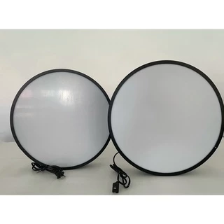 D30-D60CM ตู้ไฟสำเร็จรูป กล่องไฟ1หน้า อะคริลิคทรงกลม กล่องไฟตกแต่งร้าน ป้ายไฟหน้าร้าน กล่องไฟ ป้ายไฟโฆษณา ขนาดใหญ่กดสั่ง