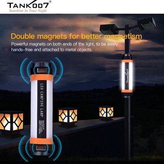 TANK007 KF3 Multi-functional Outdoor Camping Flashlight