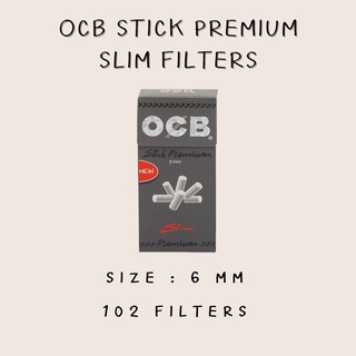 [ของแท้][ส่งทุกวันจากไทย] OCB Stick Premium 0.6mm 102 Filters