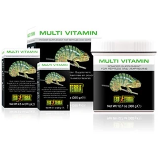 (พร้อมส่ง)Exoterra Calcium+Vitamin D3 และ MultiVitamin แคลเซียม วิตามิน สำหรับสัตว์เลื้อยคลานทุกชนิด