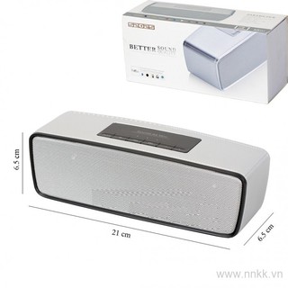 Wireless Speaker รุ่น S2025 ของแท้นะครับ ลำโพงบลูทูธ Bluetooth วัสดุดี เสียงดี เบสแน่น