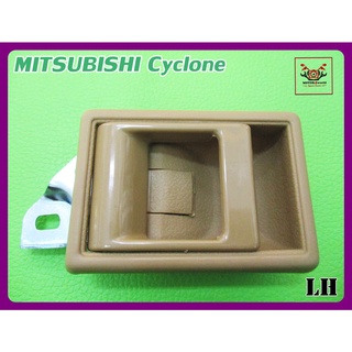 MITSUBISHI CYCLONE DOOR OPENER DOOR HANDLE INSIDE LEFT (LH)  "BROWN" // มือจับใน ด้านซ้าย สีน้ำตาล สินค้าคุณภาพดี