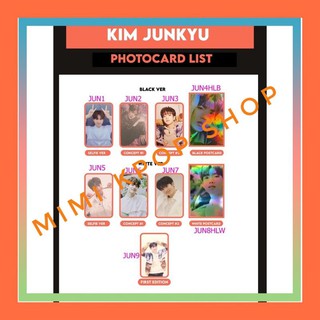 รวม การ์ดจุน Junkyu photocard TREASURE เทรชเชอร์ รวมหลายเวบ หลายเบเนฟิต เลือกซื้อได้ด้านในจ้า