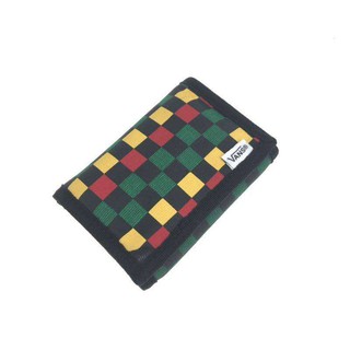 กระเป๋าสตางค์ Vans Slipped Wallet - Rasta ของแท้ ส่งจากไทย