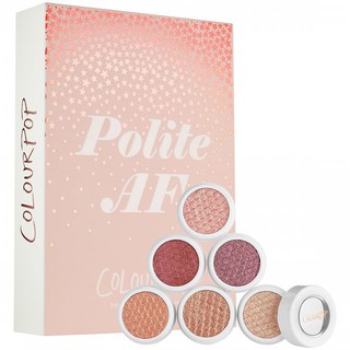 พร้อมส่ง!! กล่อง COLOURPOP : Polite AF Collection ขายแยกเฉพาะกล่องจ้า