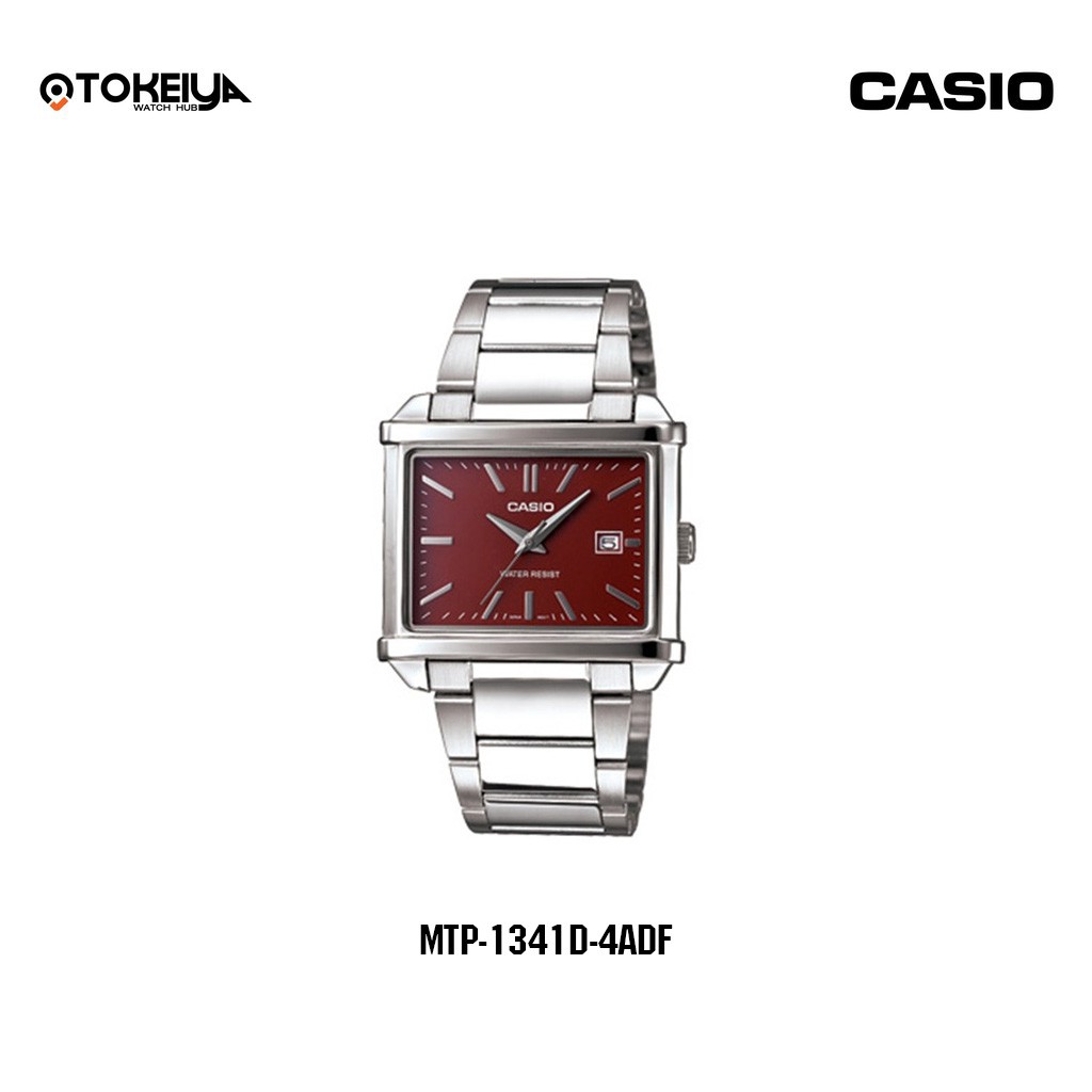 Casio Standard นาฬิกาข้อมือผู้ชาย รุ่น MTP-1341D-4ADF ของเเท้ประกันศูนย์ 1 ปี