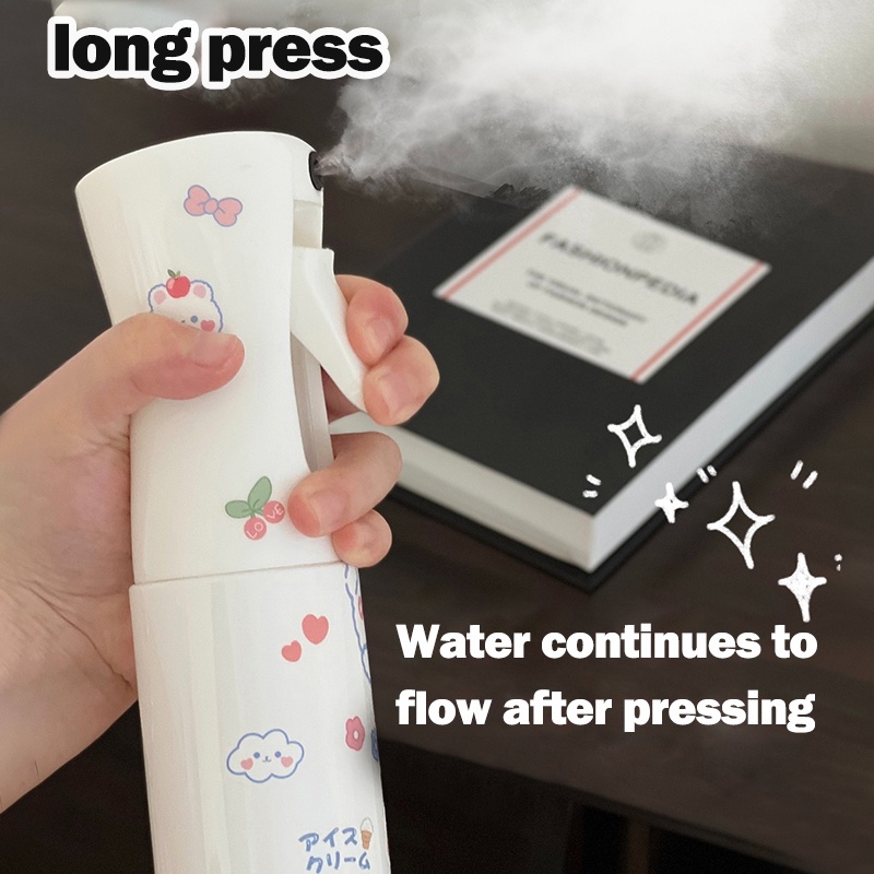 [ฟรีช่องทาง + สติกเกอร์] ขวดสเปรย์หมอก แรงดันสูง / ขวดสเปรย์ฉีดผม แรงดันต่อเนื่อง เติมได้ สําหรับฆ่าเชื้อ, น้ํามอยส์เจอร์ไรเซอร์