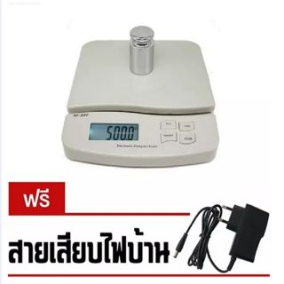 เครื่องชั่งดิจิตอล 25 Kg ชั่งตรง ใช้ง่าย ชั่งอาหาร ชั่งของไปรษณีย์ พร้อมส่ง รุ่น SF-550