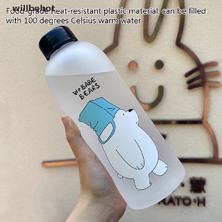 Willbehot ขวดน้ํา กันรั่ว ลายแพนด้า 1000