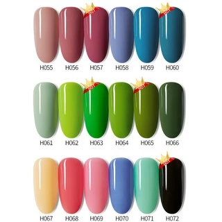 CHARZIEG ยาทาเล็บเจล สี H073-H090 สีเจลทาเล็บ Modelones ติดทนนาน เม็ดสีแน่น พร้อมส่ง!7.3ml