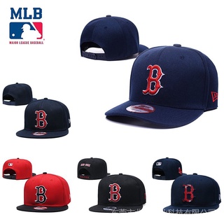 Mlb หมวกแก๊ป หมวกกีฬา ลาย Red Sox สไตล์ฮิปฮอป Owc9