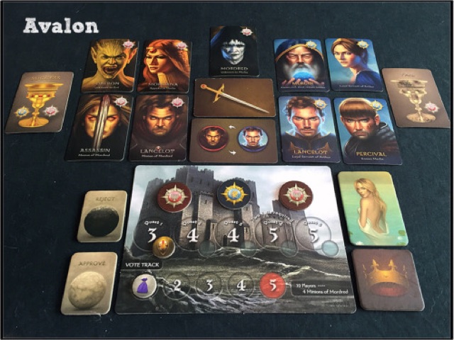 แถมฟรีซองใส่บอร์ดเควส Avalon Board Game (ของแท้) - meanbook - ThaiPick