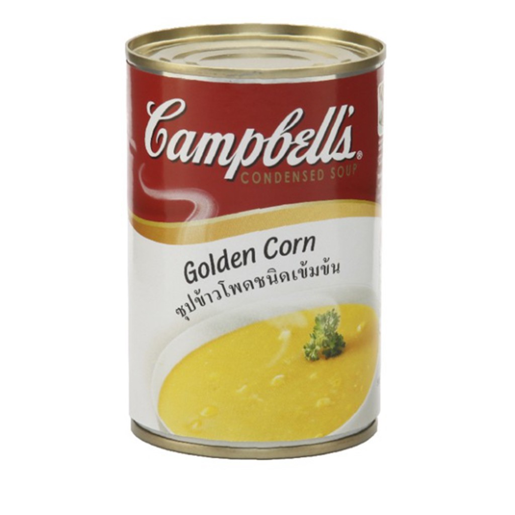 Campbell's Golden Corn Campbell's Condensed Corn Soup 310 g.แคมเบลล์ ซุปข้าวโพด ชนิดเข้มข้น 310ก.