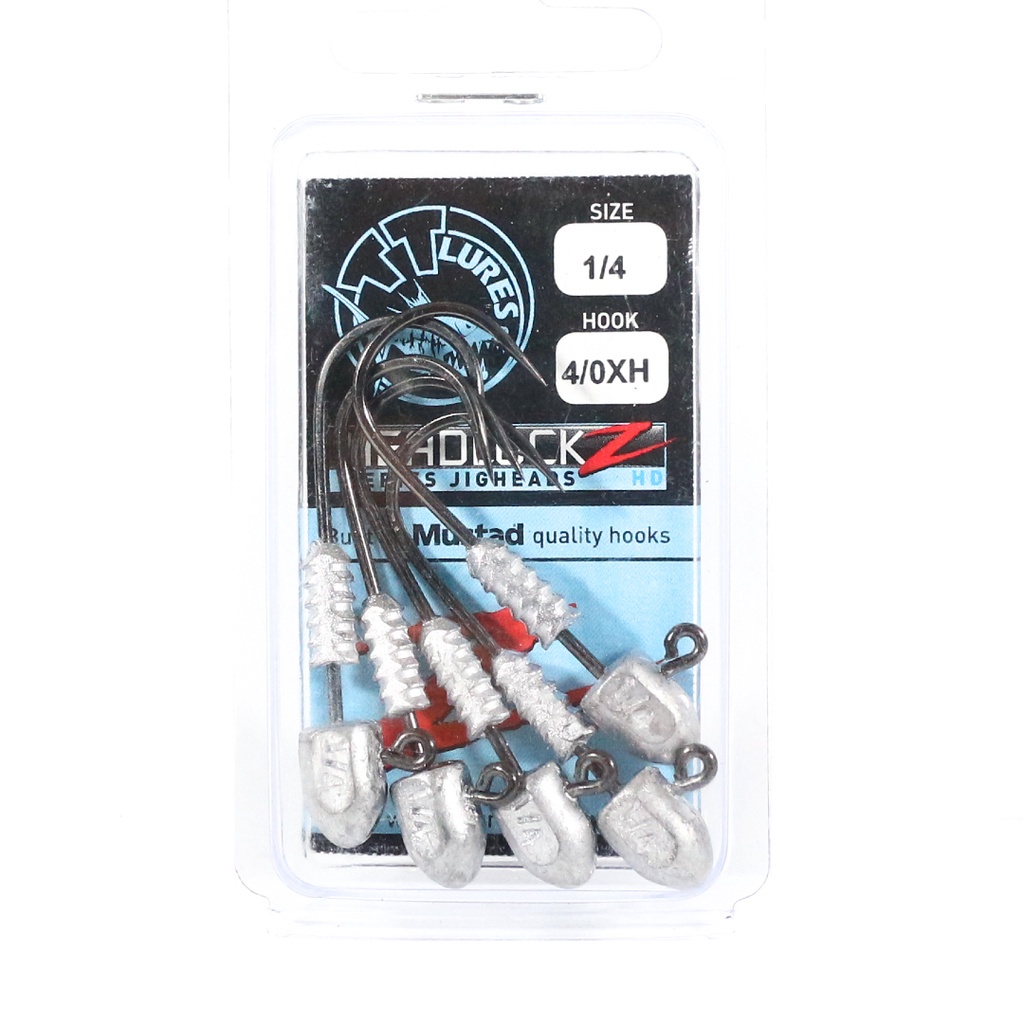 Tackle Tactics TT Headlockz HD Jig Head 1/4 Oz 4/0 H (3412)