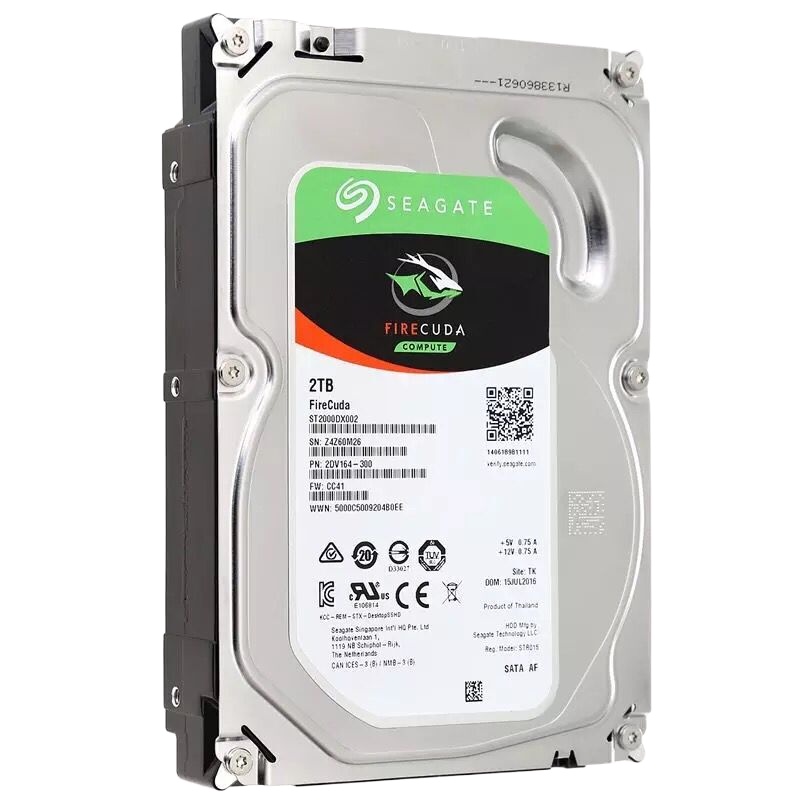 Seagate/Seagate ST2000DX002 cool play 2TB desktop mechanical hard drive 2tb solid state hybrid