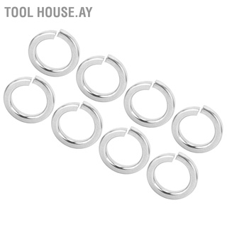 [Tool House.ay] M8 Split Lock Washers 304 อุปกรณ์ฮาร์ดแวร์สแตนเลส 0.5นิ้ว 200ชิ้นสําหรับเครื่องซักผ้า