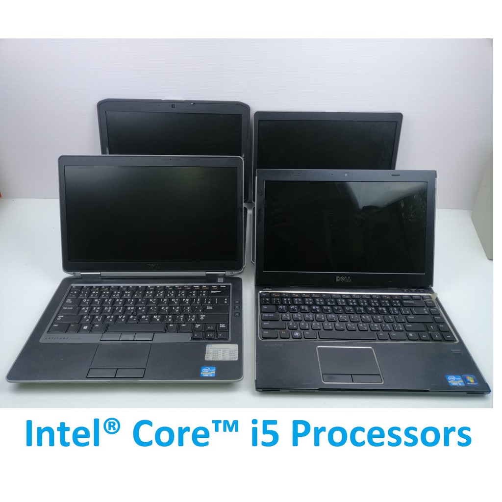 Notebook เดลล์ (Dell) Intel® Core™ i5 Processors RAM 4GB / HDD 160GB เกรด B พร้อมใช้งาน