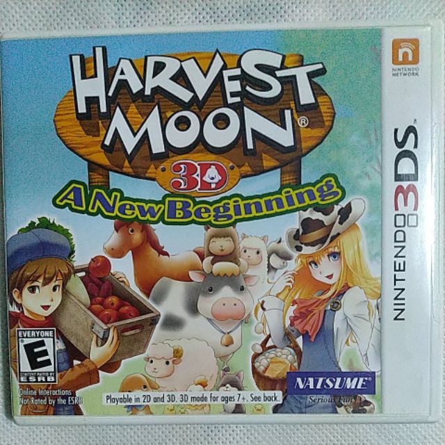 แผ่นเกมส์3ds Harvest moon anew beginning(USA) - mojo22 - ThaiPick