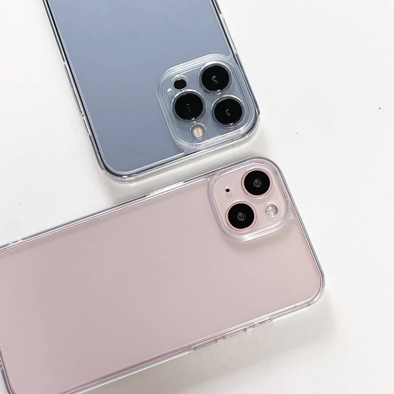 พร้อมส่งในไทย E5S4 เคสใสคลุมกล้อง เคสใส Voero สำหรับ iPhone Case เคสไอโฟน ครอบฐานกล้อง 14,15plus,15,15Pro,15Promax