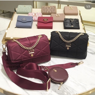 🌸LYN Tasure crossbody คอลใหม่ รุ่นปันปันถือ พร้อมส่งทุกวัน กระเป๋าสะพายข้างผู้หญิง กระเป๋าสะพาย