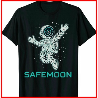 เสือยืดผู้ชาย - เสื้อยืดผ้าฝ้ายที่ไม่เหมือนใครSafemoonCryptocurrencyBlockchainของขวัญตลกสําหรับผู้ช